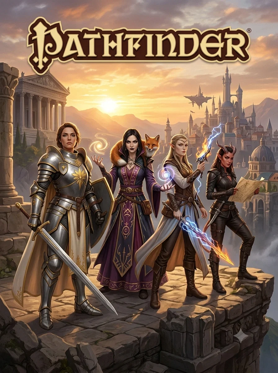 a Few steps in a fantasy world RPG