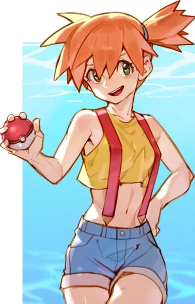 Misty The Hotheaded Gym Leader I Pokémon