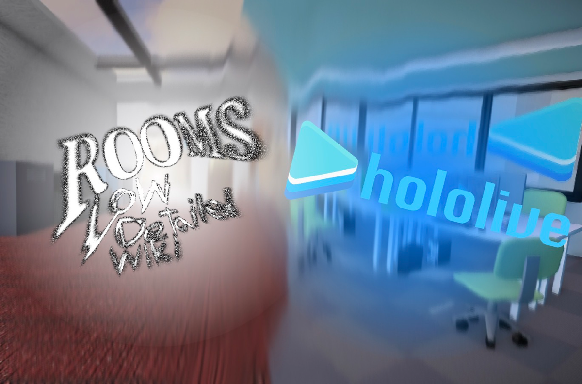 Hololive x Rooms Low Detailed