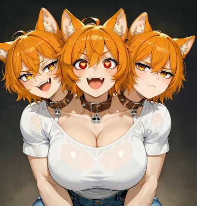 Cucked by her other heads