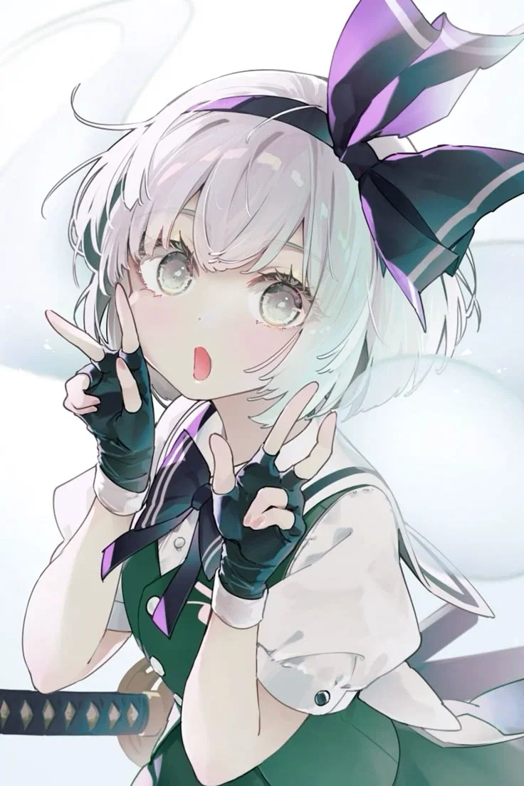 Your fighting partner, Youmu Konpaku