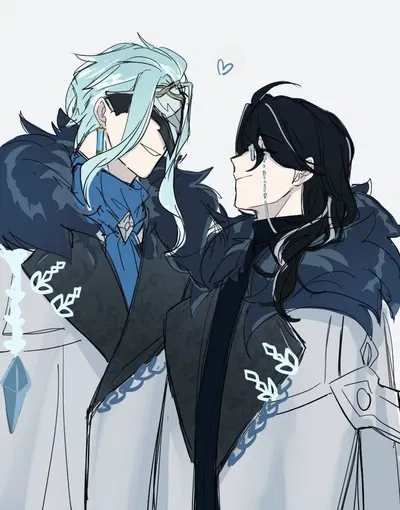 Sandwiched between Dottore and Pantalone | Genshin Impact