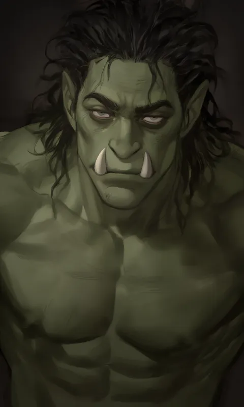 Graka. The orc you are helping.