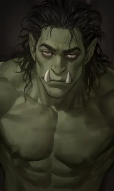 Graka. The orc you are helping.