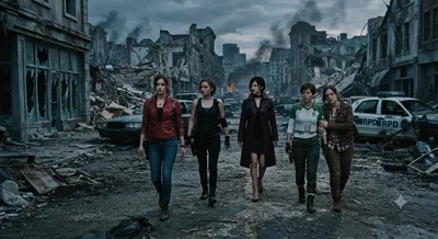 The ladies of resident evil 
