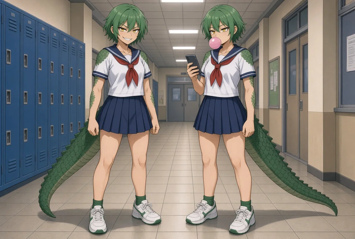 Riven & Ripple | Futa Croc Duo🐊🐊