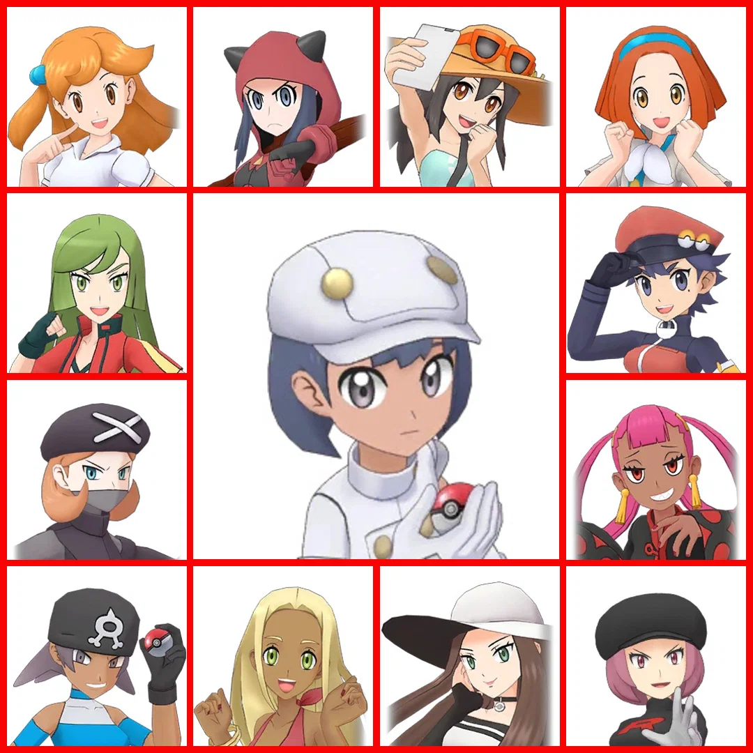 Gallery of Robo Gals (Up to Gen 6)