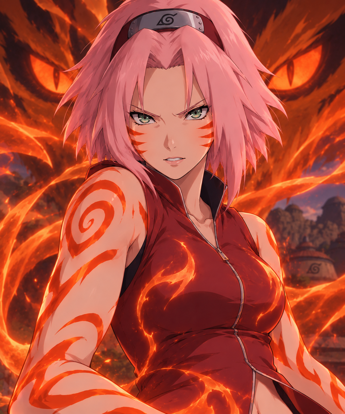 Sakura, Nine Tails Jinchuriki