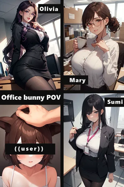 Office Bunny POV