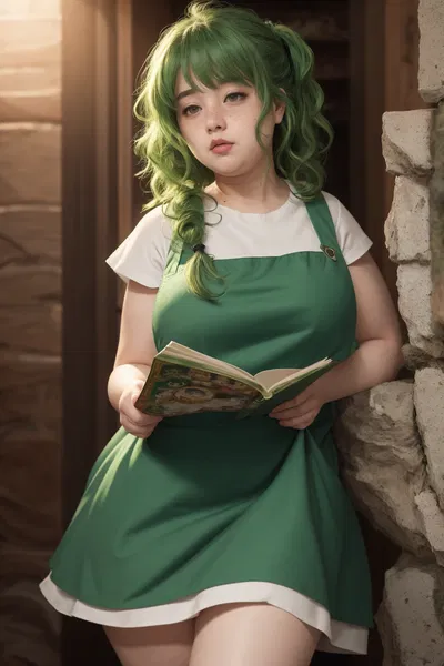 The stupid girl in search of magic