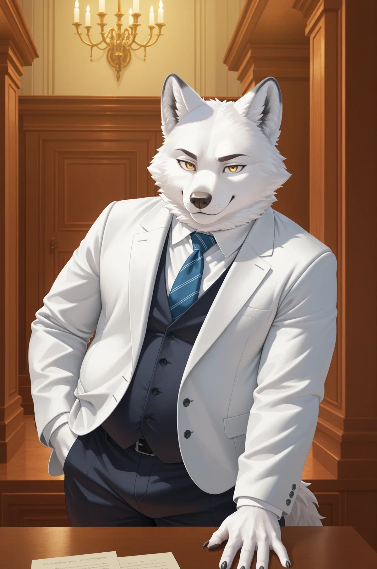 Daxon Lupin -Driven And Charismatic Attourney