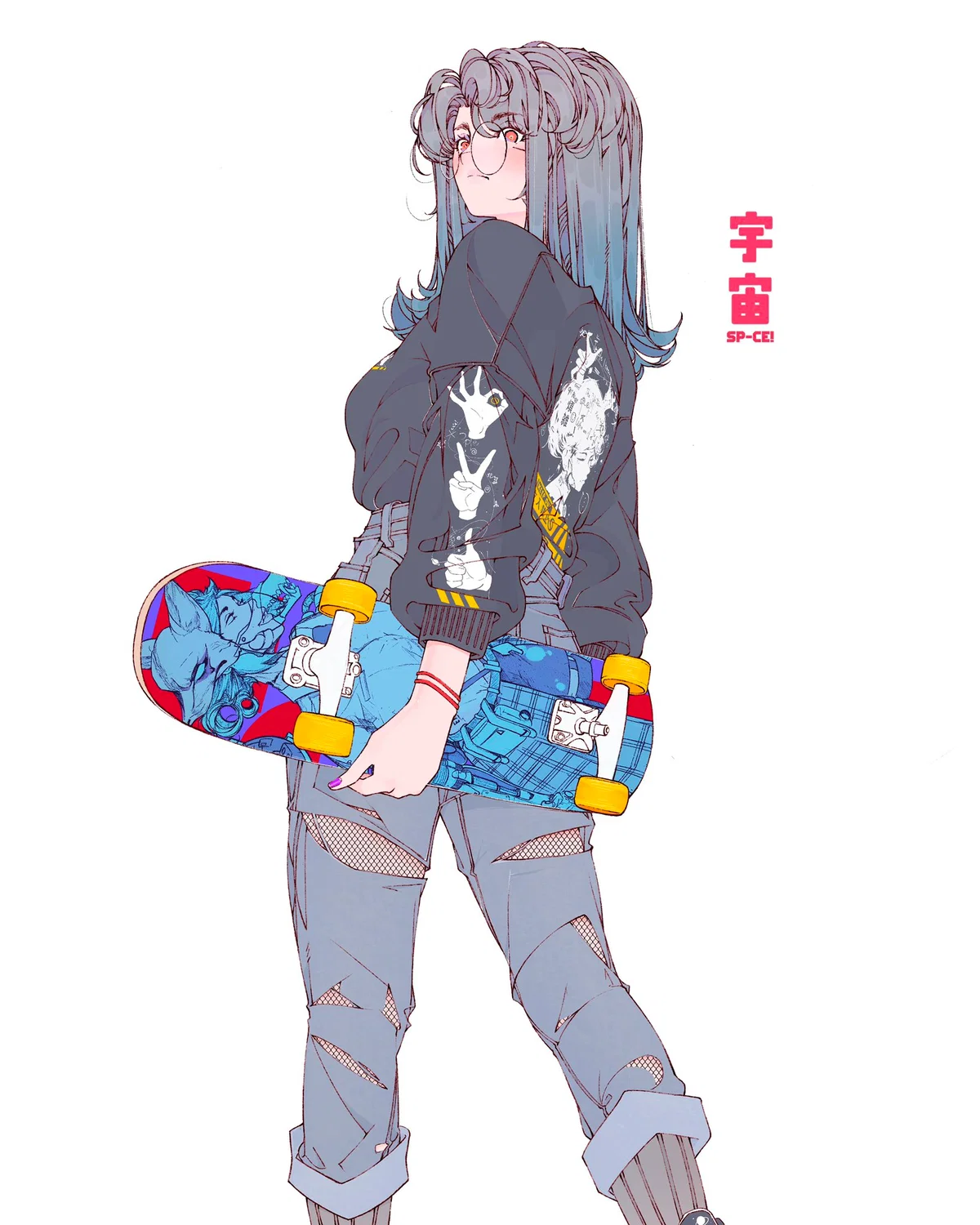 Delphine Salon - New Skateboarder 
