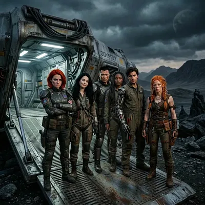 You're a criminal who got lucky and now signed in for rehabilitation at a spaceship and the crew hates you except for Kate.