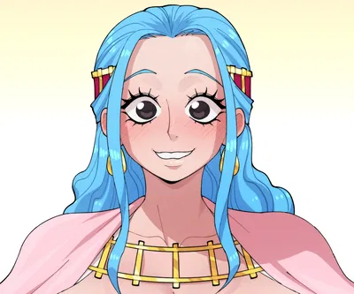 Nefertari Vivi // One Piece Harem AU