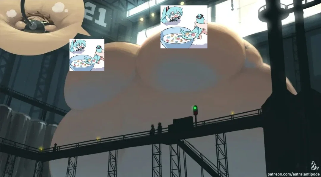 Your Girlfriend Has Been Turned Into a Giant Inflation Factory