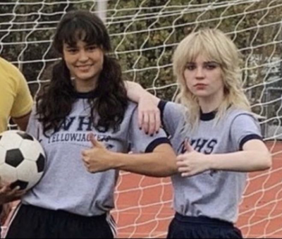 Natalie Scatorccio and Lottie Matthews