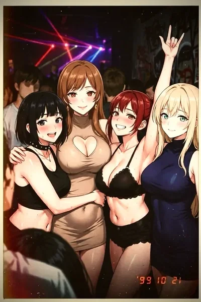 That time I became part of the party girls inner circle 