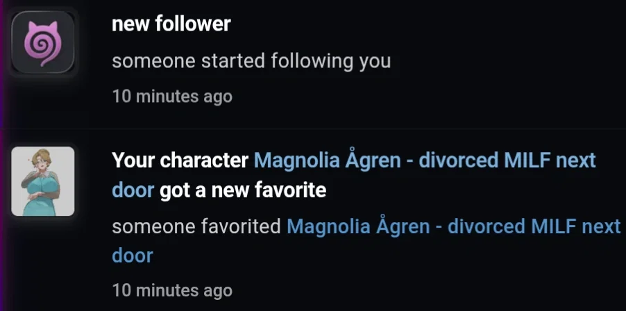 SOMEONE really likes MILFS