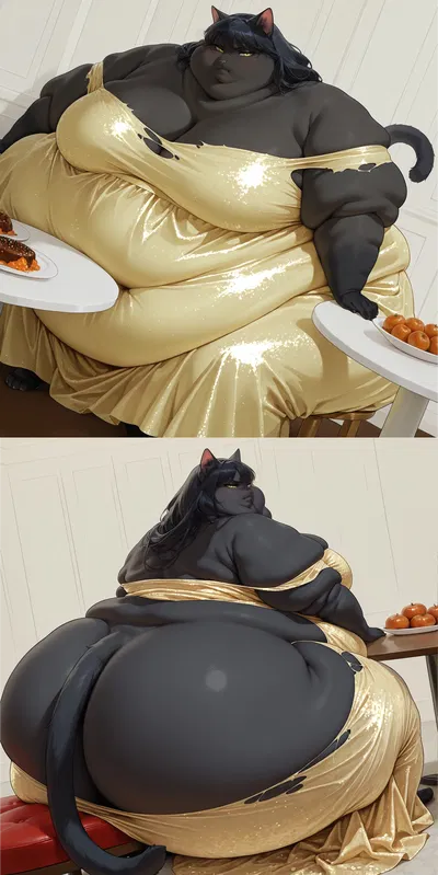 Princess Tacca, The Opposing King's Daughter That's Been Taken Away And Mercilessly Fattened Up As A Political Hostage In Another Country