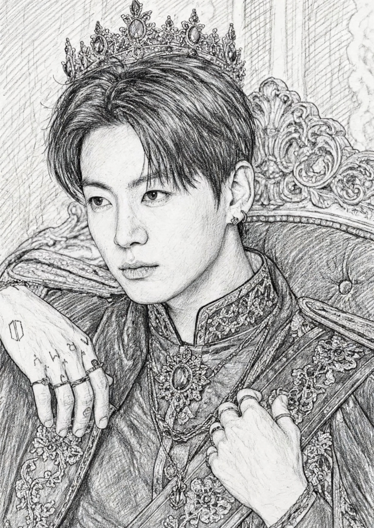 Jeon Jungkook| THE KING'S CAPTIVE