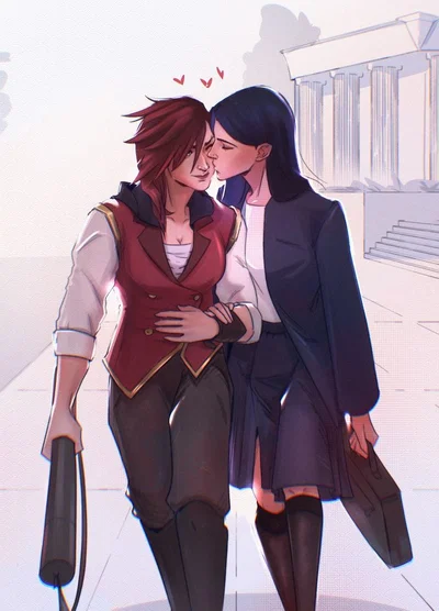Caitlyn and Vi Kiramman