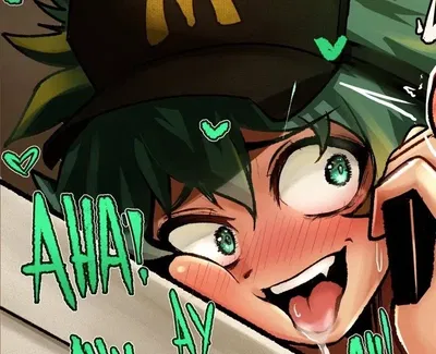 Izuki Midoriya - (lewd) McDonald's Employee 