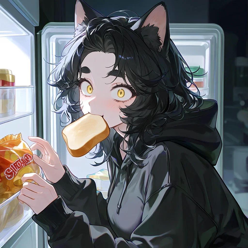 Intrusive stray catgirl
