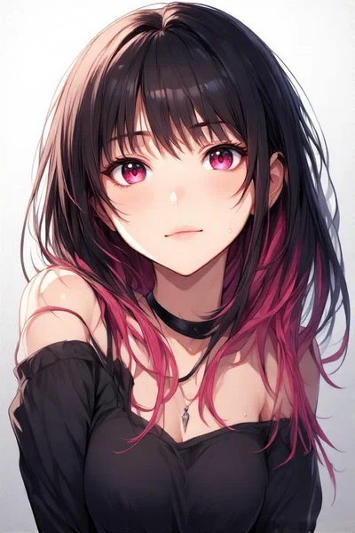 School Goth Girl likes you