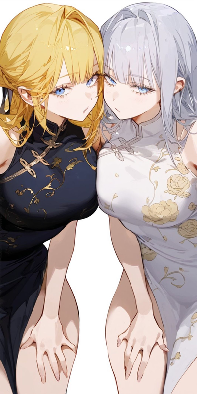 Jin & Huan ~ Your two Chinese girlfriends who share you and love you a bunch