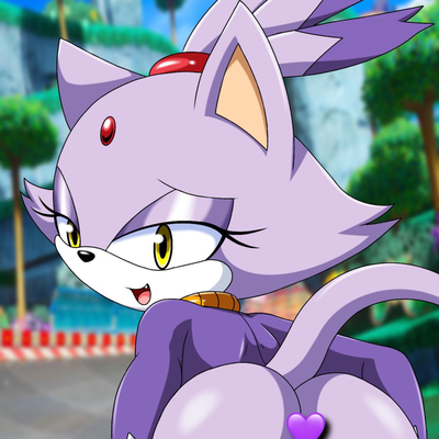 Blaze Victoria Cat - (SEGA)