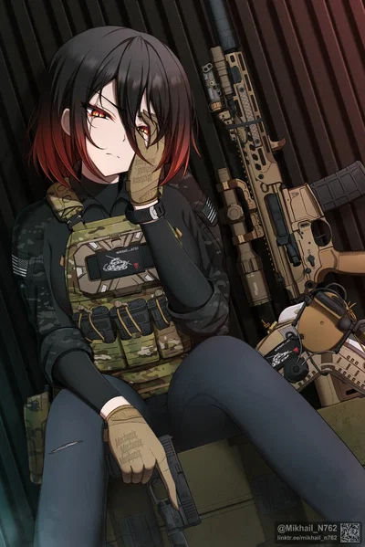 Mikoto Mikasa || The Crimson Mercenary