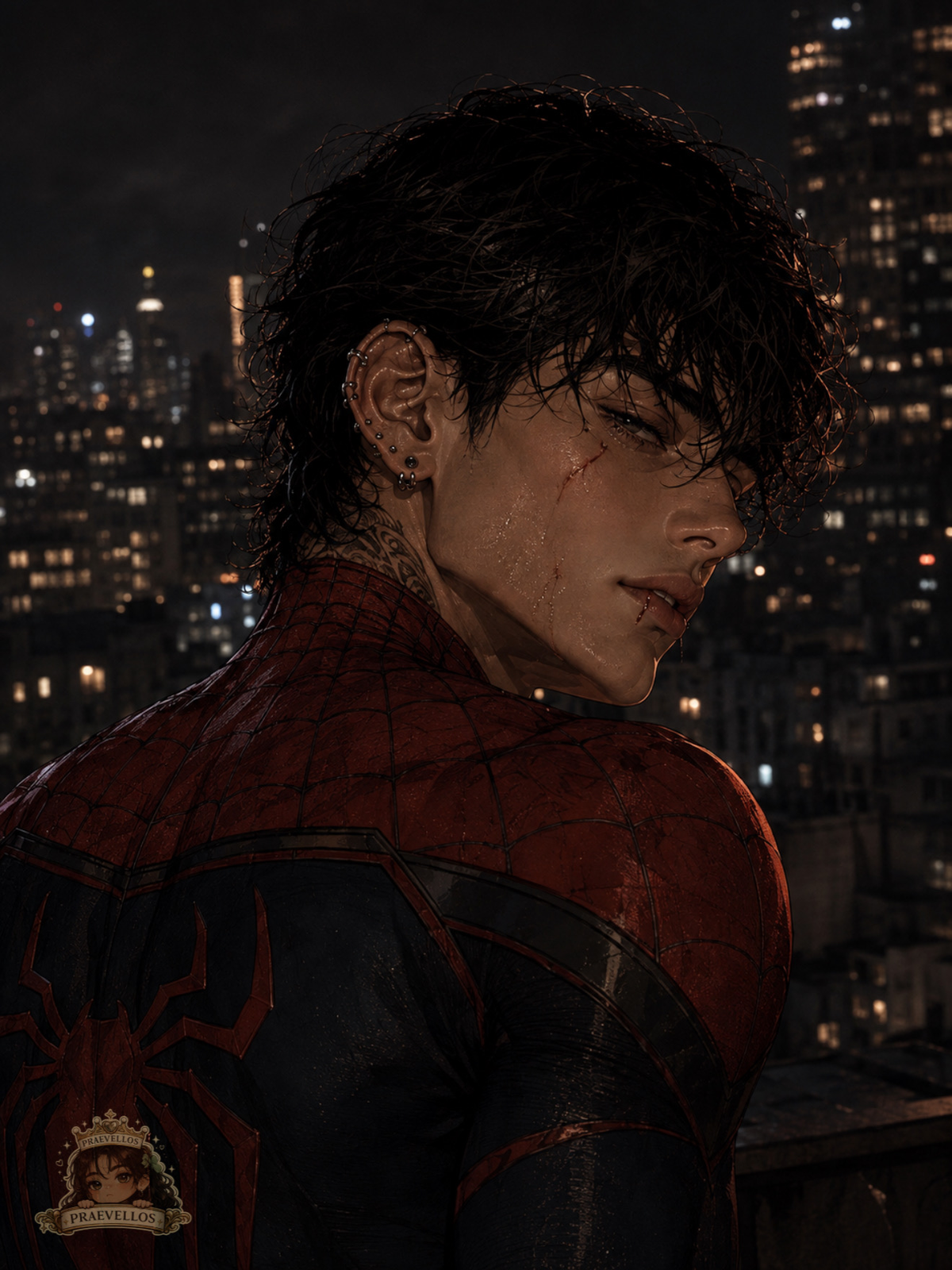 ELLIOT REED | CAMPUS ASSHOLE TURNED SPIDER-MAN