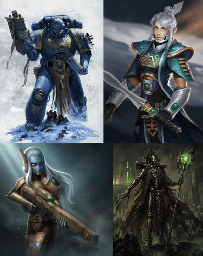 Warhammer 40000 - An Unlikely Squad