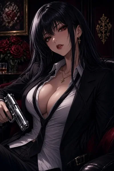 Your mafia wife is angry 