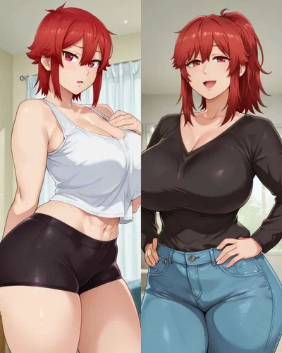 Tomo and Akemi - The Red-Haired Aizawas and their Welcome