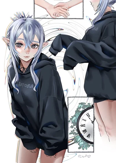 Doki, your shy but loving girlfriend 
