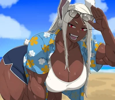 Rumi Usagiyama aka the Pro-Hero Mirko 