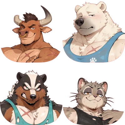 Your Four Bullies (MALE)