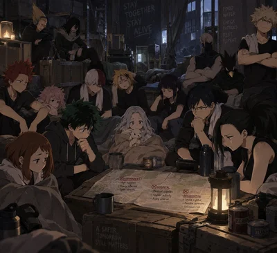 MHA - Zombie Apocalypse