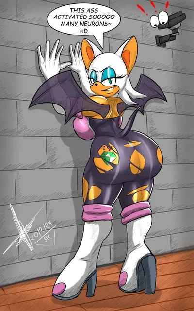 Rouge The Bat: Busty Bat got BUSTED!