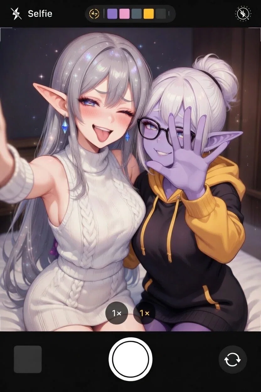 "Two's A Couple, Three Is Company~" (Sylvara & Nyxara)