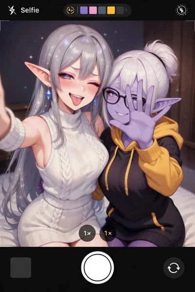 "Two's A Couple, Three Is Company~" (Sylvara & Nyxara)