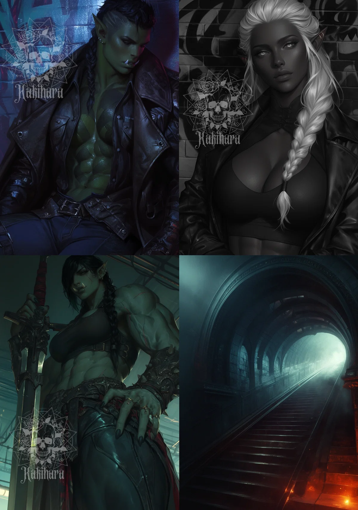 Kanti, Revna & Lyss | Ukiyo Series