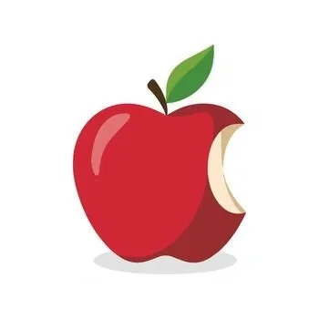 Thas a weird looking apple