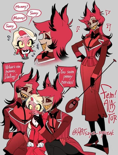 Female Alastor/Ally 