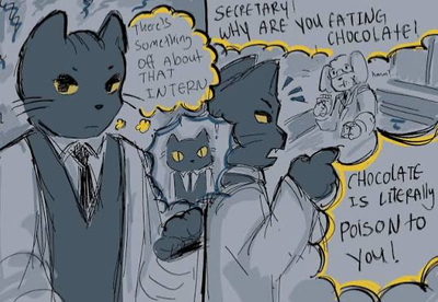 {:Animal Hospital Police AU:}
