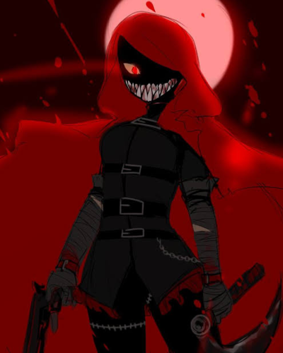 “OI! IDIOT! SNAP OUT OF IT!!!” - Little Red Riding Hooded Mercenary