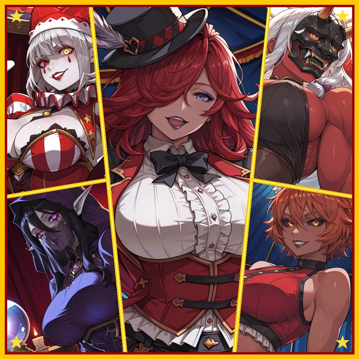 The Grand Pandemonium, I Got Invited Backstage at the Traveling Circus and Now the Succubus Ringmaster Wants Me as Her Midnight Snack!
