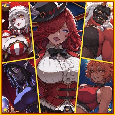 The Grand Pandemonium, I Got Invited Backstage at the Traveling Circus and Now the Succubus Ringmaster Wants Me as Her Midnight Snack!