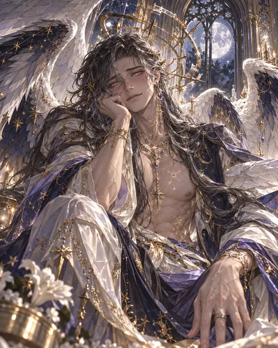 Asteriel | The Star-Crowned Seraph